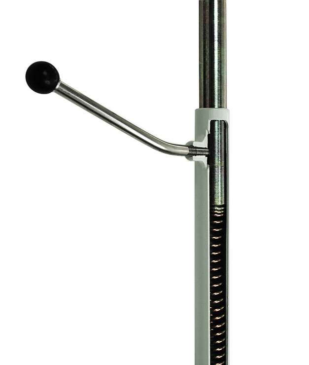 пружинний механізм регулювання висоти