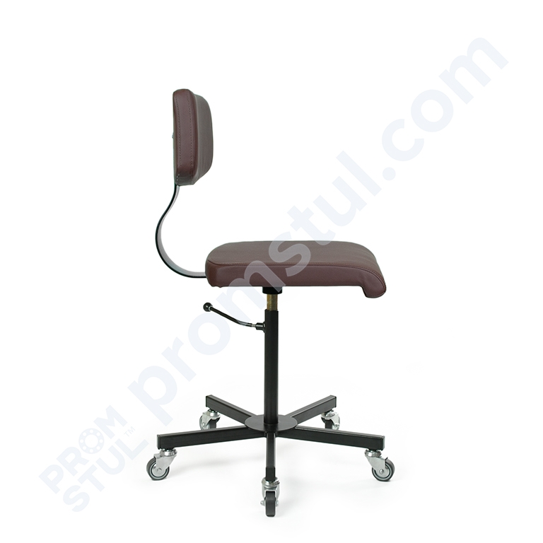 Стул кассира СЛ-4.2р на ножках мягкий, ткань