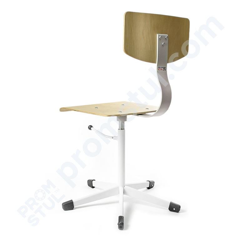 Стілець промисловий СТ-2 дерев’яне сидіння