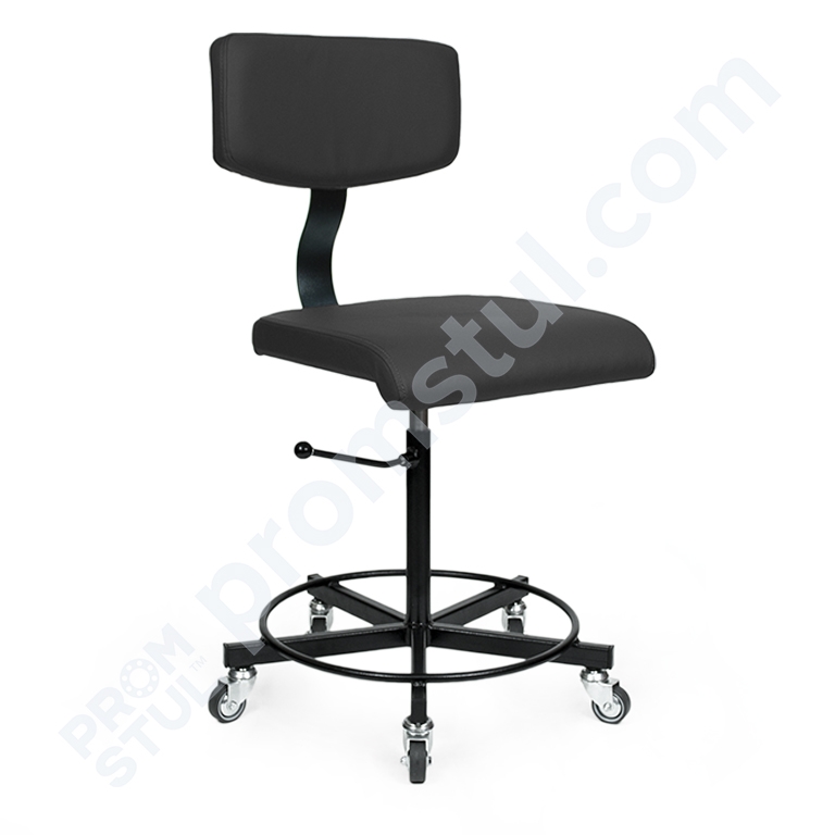 Стілець лабораторний СП-4.1р м’який на колесах