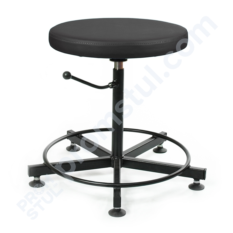 Табурет лабораторний ТТС-3.1к напівжорсткий підставка-коло